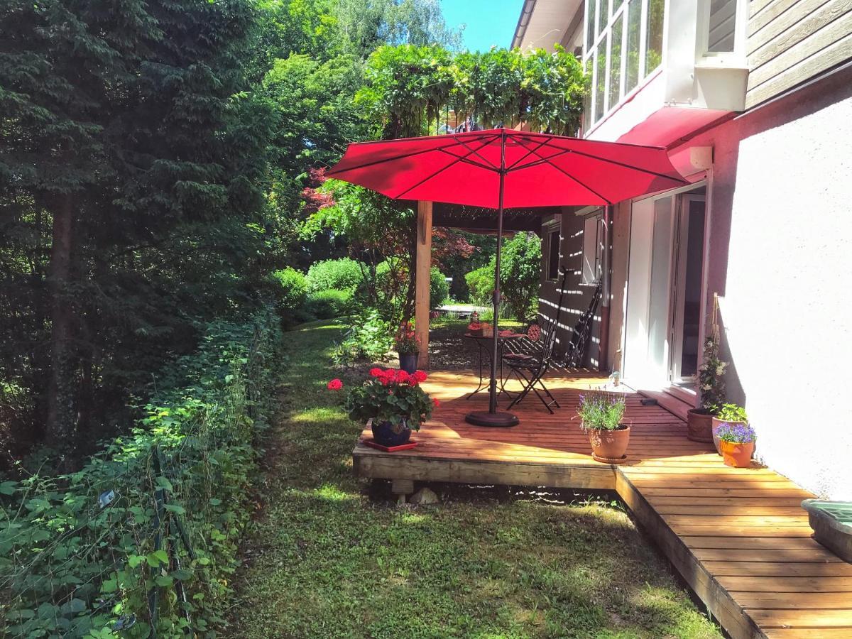 Appartement Au Calme Avec Terrasse Verdoyante Entre Annecy Et Geneve Villy-le-Pelloux Bagian luar foto