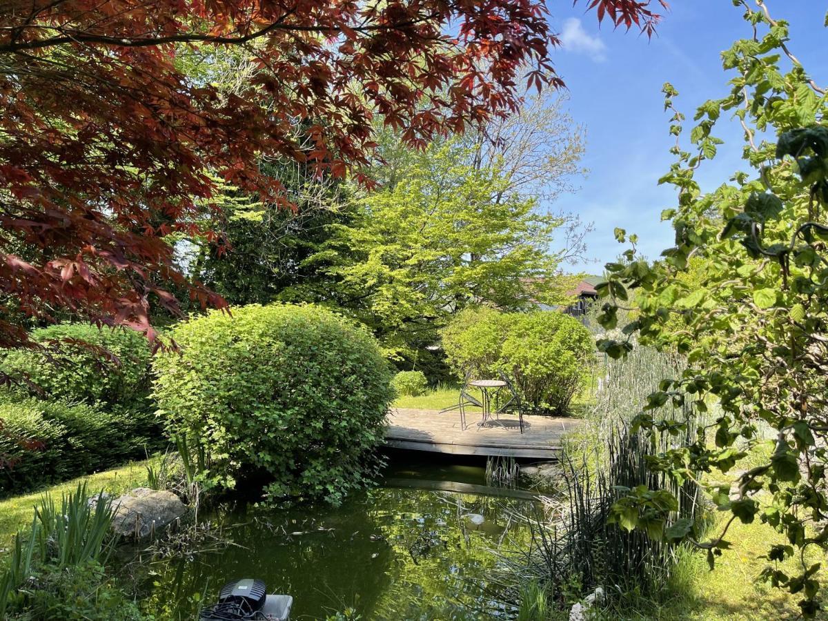 Appartement Au Calme Avec Terrasse Verdoyante Entre Annecy Et Geneve Villy-le-Pelloux Bagian luar foto
