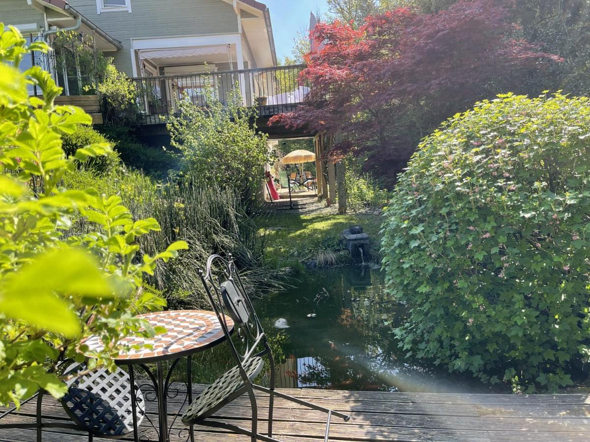 Appartement Au Calme Avec Terrasse Verdoyante Entre Annecy Et Geneve Villy-le-Pelloux Bagian luar foto